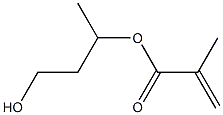 Methacrylic acid 1-methyl-3-hydroxypropyl ester Struktur