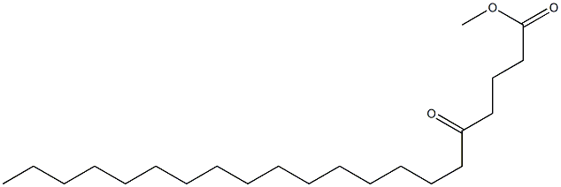 5-Oxohenicosanoic acid methyl ester Struktur