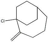 1-Chloro-2-methylenebicyclo[4.2.2]decane Struktur