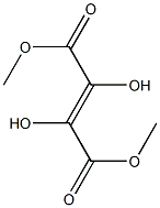 2,3-Dihydroxyfumaric acid dimethyl ester Struktur