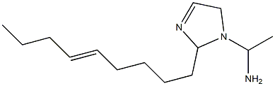 1-(1-Aminoethyl)-2-(5-nonenyl)-3-imidazoline Struktur