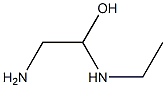 2-Amino-1-(ethylamino)ethanol Struktur