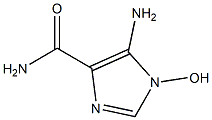 5-Amino-1-hydroxy-1H-imidazole-4-carboxamide Struktur