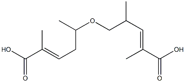 Dimethacrylic acid 1,4-dimethyl-3-oxapentane-1,5-diyl ester Struktur