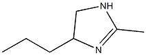 2-Methyl-4-propyl-2-imidazoline Struktur