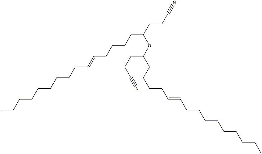 2-Cyanoethyl(6-hexadecenyl) ether Struktur