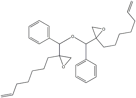 2-(6-Heptenyl)phenylglycidyl ether Struktur