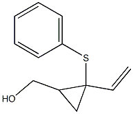 [2-Ethenyl-2-(phenylthio)cyclopropan-1-yl]methanol Struktur