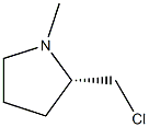 (2S)-2-(Chloromethyl)-1-methylpyrrolidine Struktur