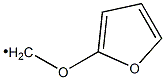 (Furan-2-yloxy)methyl radical Struktur