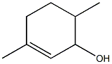 3,6-Dimethyl-2-cyclohexen-1-ol Struktur