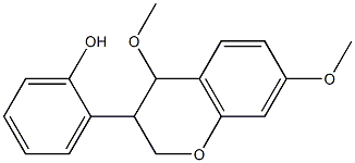 2-(4,7-Dimethoxychroman-3-yl)phenol Struktur