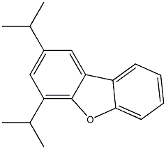 2,4-Diisopropyldibenzofuran Struktur