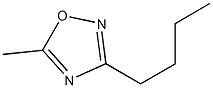 3-Butyl-5-methyl-1,2,4-oxadiazole Struktur