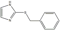 2-Benzylthio-1H-imidazole Struktur