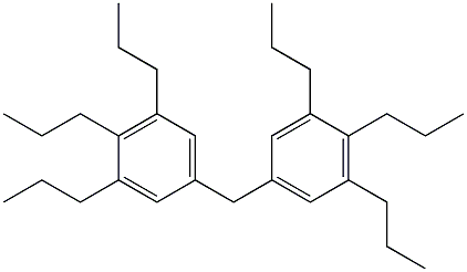 5,5'-Methylenebis(1,2,3-tripropylbenzene) Struktur