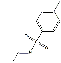 4-Methyl-N-propylidenebenzenesulfonamide Struktur