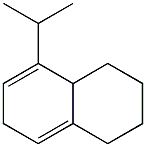 1,2,3,4,6,8a-Hexahydro-8-isopropylnaphthalene Struktur