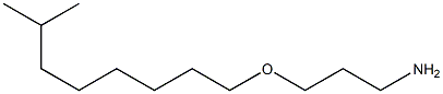 3-(7-Methyloctyloxy)-1-propanamine Struktur