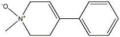 1-Methyl-4-phenyl-1,2,5,6-tetrahydropyridine 1-oxide Struktur