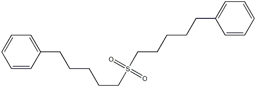 Phenylpentyl sulfone Struktur