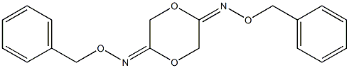 N,N'-Bis(benzyloxy)-1,4-dioxane-2,5-diimine Struktur