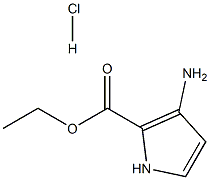 3-Amino-1H-pyrrole-2-carboxylic  acid  ethyl  ester  hydrochloride Struktur