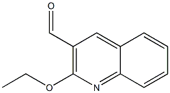 2-Ethoxy-quinoline-3-carbaldehyde Struktur