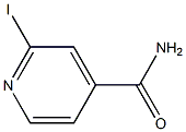 2-Iodopyridine-4-carboxamide, Struktur