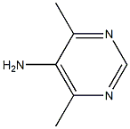 5-Amino-4,6-dimethylpyrimidine Struktur