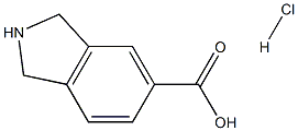 Isoindoline-5-carboxylic acid HCl Struktur