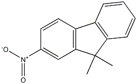 9,9-Dimethyl-2-nitrofluorene Struktur