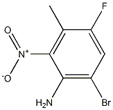 2 - fluoro-4 - bromo-5 - amino-6 - nitrotoluene Struktur