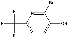 2-Bromo-3-hydroxy-6-(trifluoromethyl)pyridine Struktur