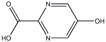 5-Hydroxy-pyrimidine-2-carboxylic acid Struktur