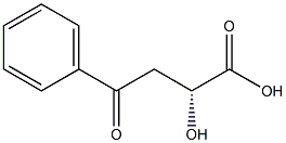 2-(R)-Hydroxy-4-oxo-4-phenylbutyric Acid Struktur