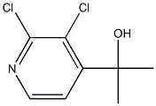 2-(2,3-dichloropyridin-4-yl)propan-2-ol Struktur