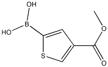 4-(Methoxycarbonyl)thiophen-2-ylboronic acid Struktur