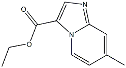 ethyl 7-methylimidazo[1,2-a]pyridine-3-carboxylate Struktur