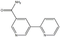 5-(pyridin-2-yl)pyridine-3-carboxamide Struktur