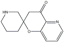 spiro[piperidine-3,2'-pyrano[3,2-b]pyridin]-4'(3'H)-one Struktur