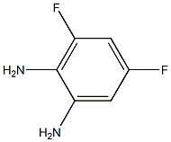 3,5-Difluoro-1,2-benzenediamine Struktur