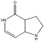 3,3a,5,7a-tetrahydro-1H-pyrrolo[3,2-c]pyridin-4(2H)-one Struktur