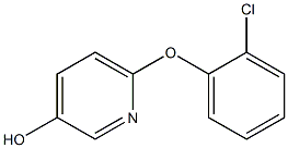 6-(2-chlorophenoxy)pyridin-3-ol Struktur