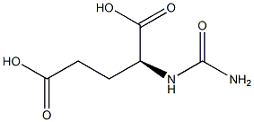 N-CARBAMYL-L-GLUTAMIC ACID Struktur