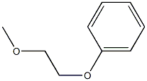 2-methoxyethoxybenzene Struktur