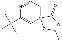 6-tert-butyl-4-ethoxyisonicotinate Struktur