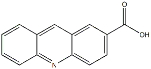 L-acridine-2-carboxylic acid Struktur