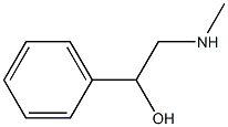 N- methyl -D- phenylglycinol Struktur