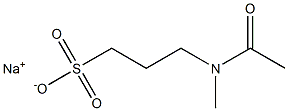 二甲基甲酰胺基丙烷磺酸鈉 結(jié)構(gòu)式